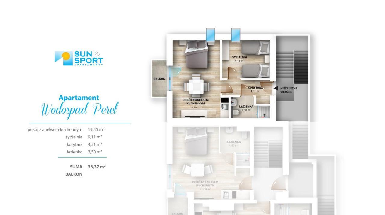 Sun & Sport Apartamenty Krynica-Zdroj Ngoại thất bức ảnh